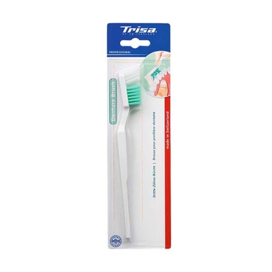 تصویر  مسواک دنشور براش مخصوص دندان مصنوعی تریزا