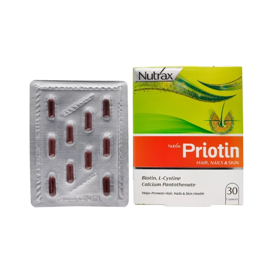 تصویر  کپسول پریوتین نوتراکس تقویت پوست مو و ناخن - 30 عددی