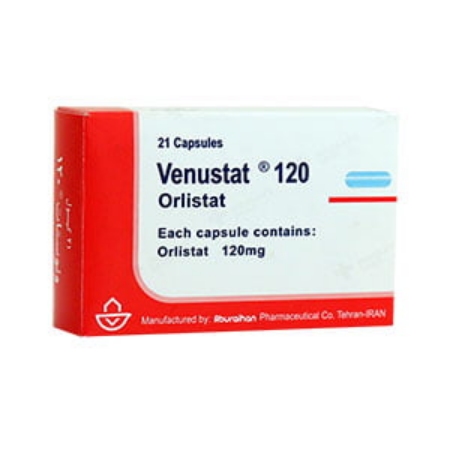 تصویر  کپسول چربی سوز و لاغری ونوستات 120 ابوریحان ( ارلیستات ) - 21 عددی