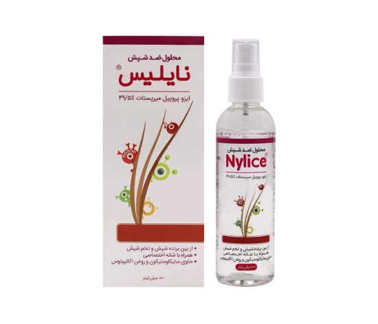 تصویر  محلول ضد شپش نایلیس - 50 میلی لیتر