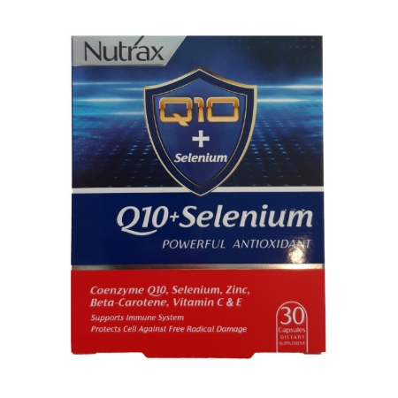 تصویر  کپسول کیوتن پلاس سلنیوم نوتراکس - 30 عددی