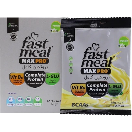 تصویر  فست میل مکس پرو وانیلی اسمارت نوتریشن - 10 عددی