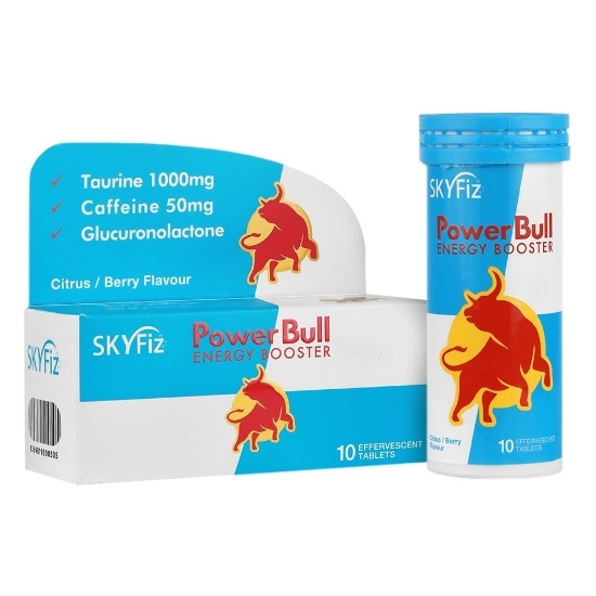 تصویر  قرص جوشان انرژی زا پاور بول اسکای فیز - 10 عددی