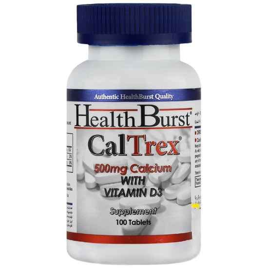 تصویر  قرص مفاصل کلسیم دی 500 کلترکس هلث برست - 100 عددی