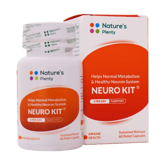 تصویر  کپسول نرو کیت نیچرز پلنتی - 60 عددی