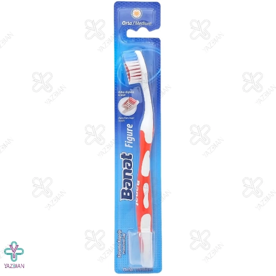 مسواک بنات مدل Figure - برس متوسط 