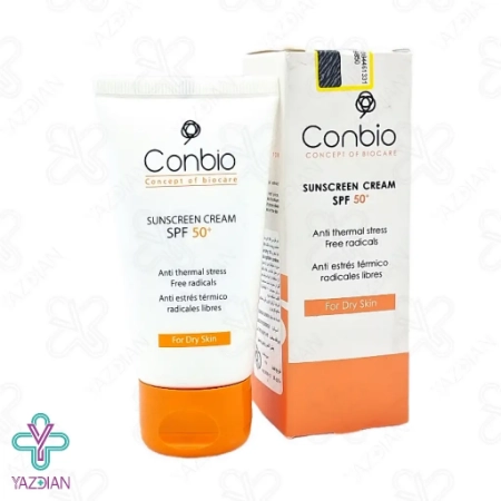 کرم ضد آفتاب SPF50 پوست خشک کانبیو - بی رنگ