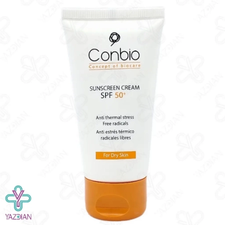 کرم ضد آفتاب SPF50 پوست خشک کانبیو - بی رنگ