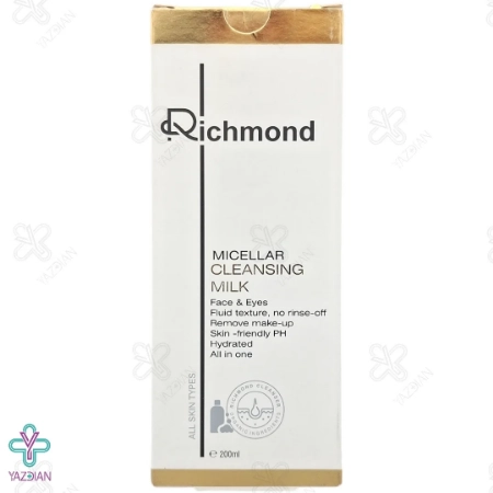 ویرایش جزئیات محصول - شیر پاک کن صورت ریچموند - 200 میلی لیتر