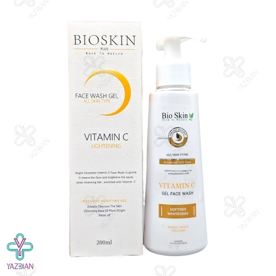 ژل شستشوی صورت ویتامین ث بایو اسکین - 200 میلی لیتر