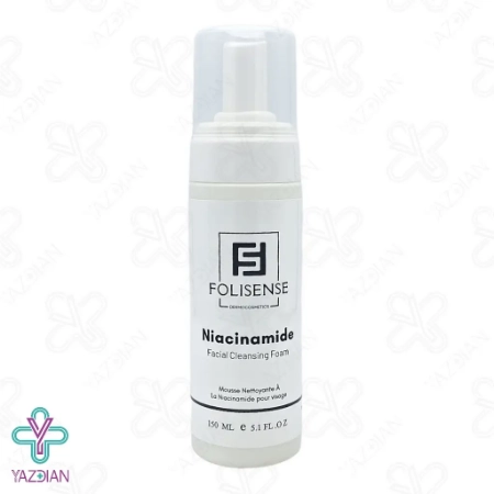 فوم شستشو صورت نیاسینامید فولی سنس - 150 میلی لیتر