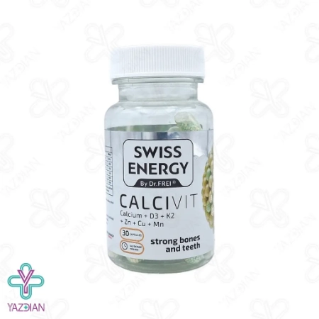 کپسول مفاصل کلسی ویت سوئیس انرژی - 30 عددی