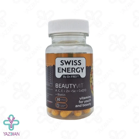 کپسول ضد ریزش مو بیوتی ویت سوئیس انرژی - 30 عددی