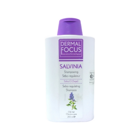  شامپو سالوینیا درمال فوکوس مناسب موهای چرب - 200 میلی لیتر