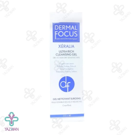 ژل شوینده بدن زرالیا درمال فوکوس - 200 میلی لیتر