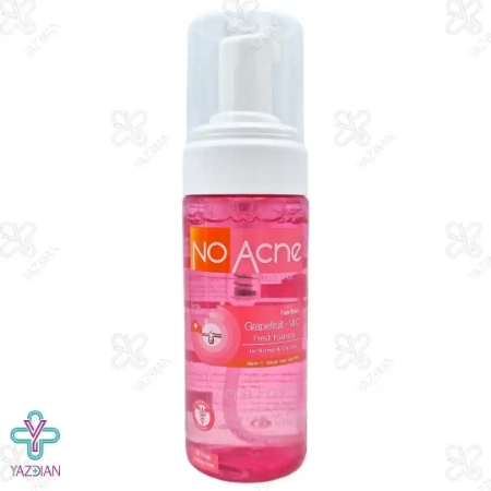 فوم شستشوی صورت پوست چرب و نرمال نو آکنه ( صورتی ) - 150 میلی لیتر 
