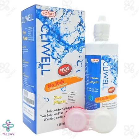 محلول شستشو لنز کلیول - 120 میلی لیتر 