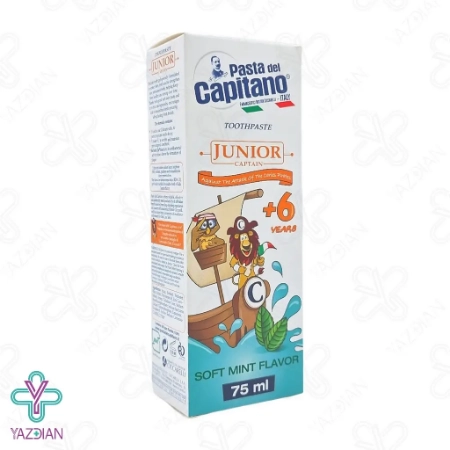 خمیر دندان نوجوانان بالا 6 سال جونیور پاستا دل کاپیتانو - 75 میلی لیتر