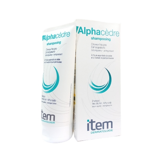 شامپو موهای چرب آلفا سدر آیتم - 200 میلی لیتر