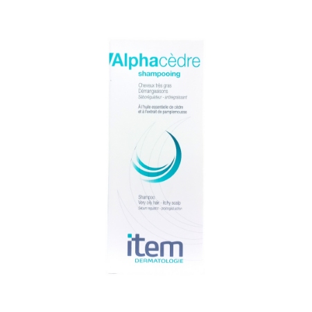 شامپو موهای چرب آلفا سدر آیتم - 200 میلی لیتر