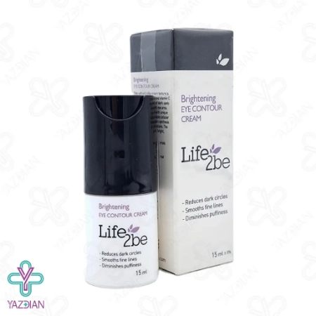 کرم روشن کننده دور چشم لایف توبی - 15 میلی لیتر