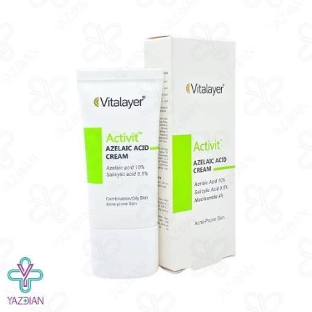  کرم آزلائیک اسید 10% اکتی ویت ویتالایر - 30 میلی لیتر 