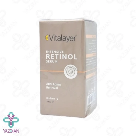 سرم ضد چروک صورت رتینول ویتالایر - 30 میلی لیتر