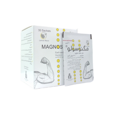 ساشه منیزیم مگنوسولو 300 میلی گرم ایران دارو - 30 عددی