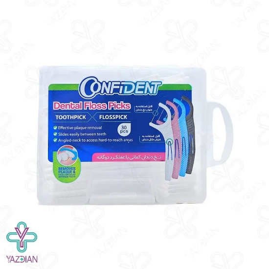 نخ و خلال دندان کمانی کانفیدنت - 50 عددی