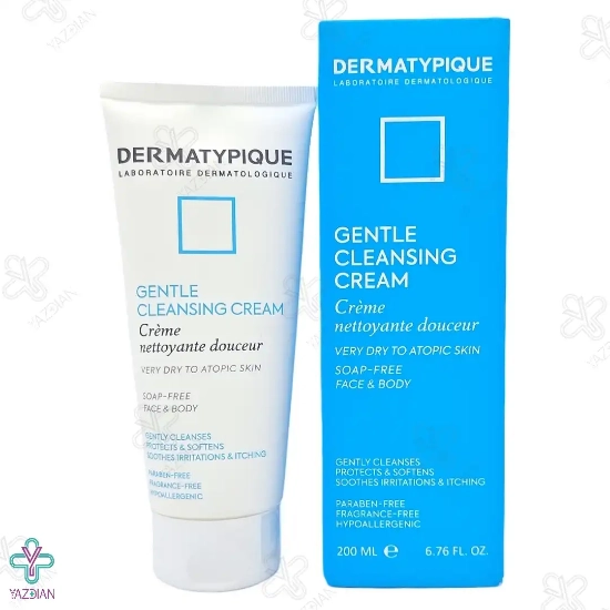 کرم شوینده ملایم پوست خشک و حساس درماتیپیک - 200 میلی لیتر