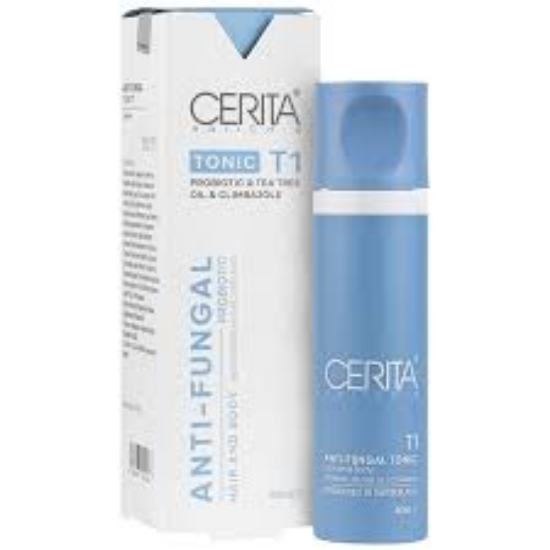 تصویر  تونیک تقویت کننده و ضدشوره مو T1 سریتا - 60 میلی لیتر