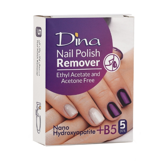 تصویر  پد لاک پاک کن - 5 عددی