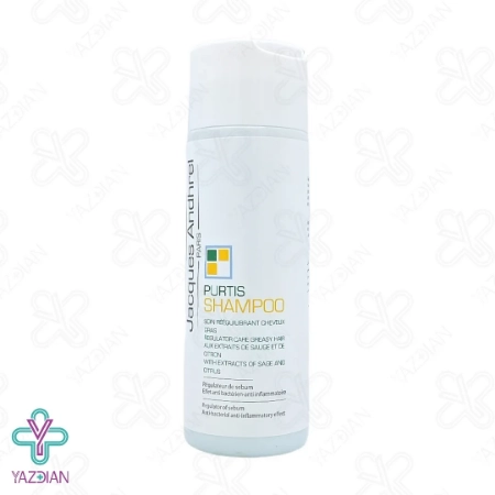 شامپو متعادل کننده موهای چرب ژاک آندرل پاریس - 200 میلی لیتر