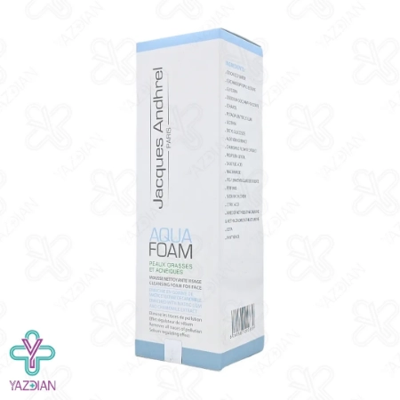 فوم شستشو صورت چرب آکوا فوم ژاک آندرل - 150 میلی لیتر