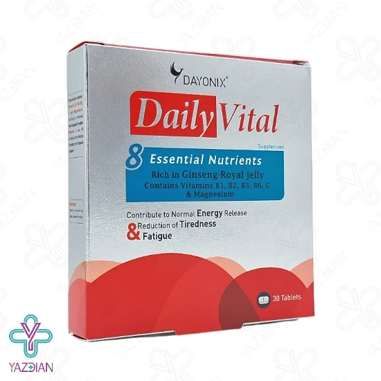 قرص مولتی ویتامین دیلی ویتال دایونیکس فارما - 30 عددی