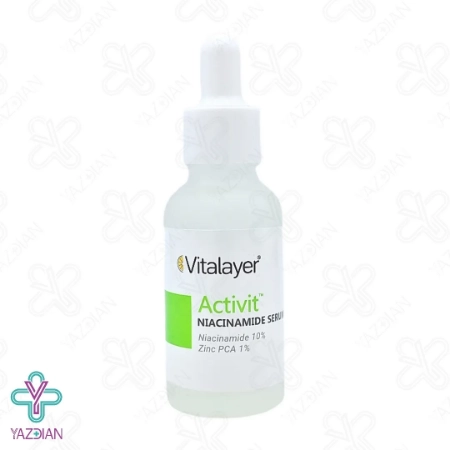 سرم ضد جوش نیاسین آمید اکتی ویت ویتالیر - 30 میلی لیتر