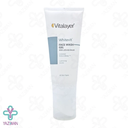ژل شستشوی صورت روشن کننده وایت ویت ویتالیر - 200 میلی لیتر
