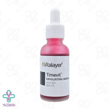 سرم لایه بردار قوی AHA تایم ویت ویتالیر - 30 میلی لیتر