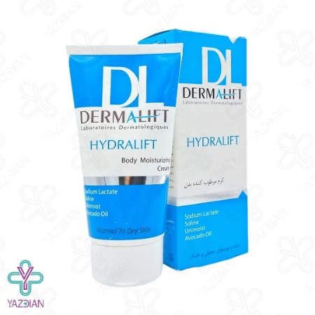 کرم مرطوب کننده بدن هیدرالیفت درمالیفت - 150 میلی لیتر	