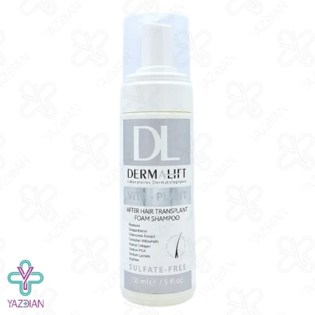 شامپو فوم موهای کاشته شده ویتا پلنت درمالیفت - 150 میلی لیتر