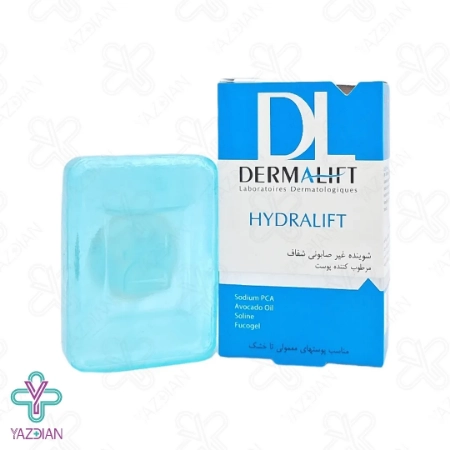 پن شفاف مرطوب کننده هیدرالیفت درمالیفت مناسب پوست معمولی تا خشک - 100 گرم	