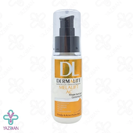 ژل روشن کننده پوست چرب درمالیفت - 50 میلی لیتر	