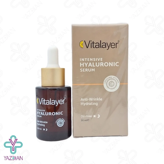 سرم آبرسان هیالورونیک اسید ویتالیر - 30 میلی لیتر