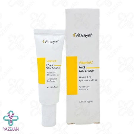 ژل کرم روشن کننده ویتامین ث ویتالیر - 30 میلی لیتر	
