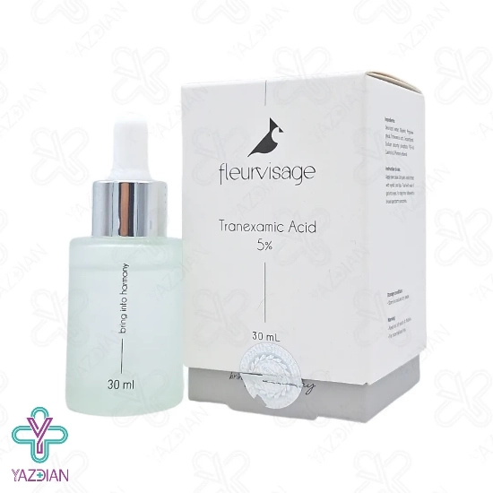 سرم روشن کننده ترانگزامیک اسید 5 درصد فلورویساژ - 30 میلی لیتر