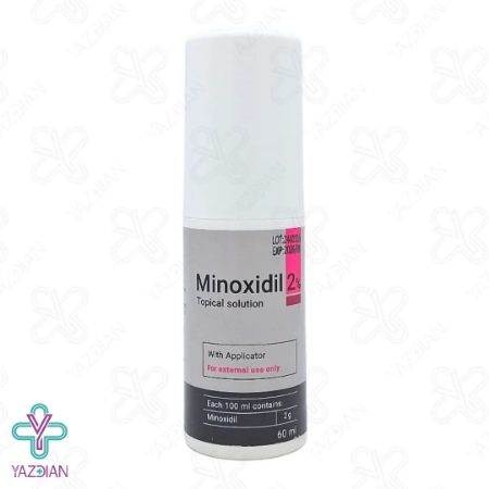 محلول تقویت مو ماینوکسیدیل 2 درصد کیمیا کالا رازی - 60 میلی لیتر	