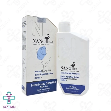 شامپو تقویت کننده و ضد ریزش مو آقایان نانوهیل - 250 میلی لیتر	