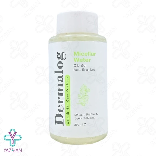 محلول پاک کننده آرایش میسلار پوست چرب درمالوگ - 250 میلی لیتر