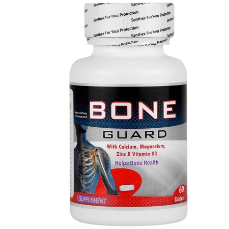 قرص کلسیم منیزیم زینک بون گارد نیچرز پلنتی - 60 عددی