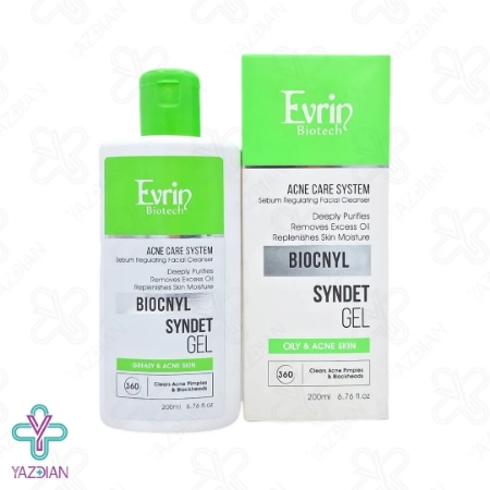 ژل شستشو صورت پوست چرب و آکنه ای اورین - 200 میلی لیتر